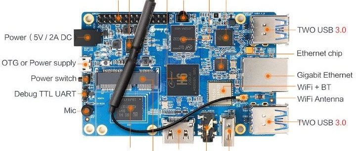 免费试用 | Orange pi 3，新一代ARM开发板，全志H6四核1.8GHZ…