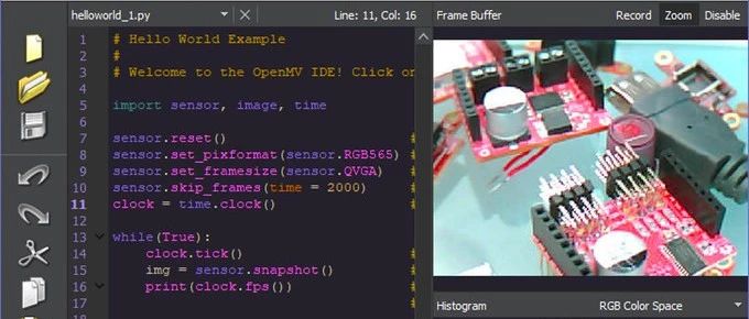有史以来最高性能的OpenMV智能摄像机，STM32H7主控、主频高达400MHz…